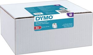 Dymo Dymo Universal Lables 32 x 57 mm white 6x 1000 pcs. 1
