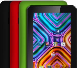 Tablet Lark 7" 4 GB Czarno-zielony  (FreeMe X2 7.2 Green - 5901592830691) 2
