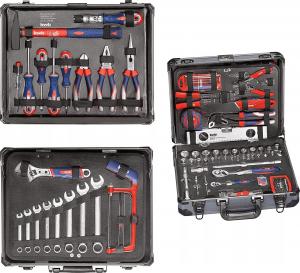 Zestaw narzędzi KWB 129 el. (370780) 2