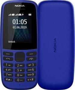 towar w Sosnowcu - Telefon komórkowy Nokia Nokia 105 Dual-SIM 2019 blue () - Morelenet_6295538 2