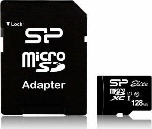 Karta Silicon Power Elite MicroSDXC 128 GB Class 10 UHS-I/U1  (SP128GBSTXBU1V10SP) 1