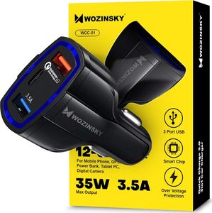 Ładowarka Baseus 3 A  (48840) 12