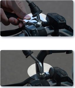 Baseus Uchwyt zaciskowy do motocykla Knight CRJBZ-0S 16