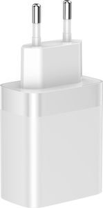 Ładowarka Baseus Baseus Mirror Lake szybka ładowarka Quick Charge 3.0 2x USB 18W z wyświetlaczem biały (CCJMHA-A02) uniwersalny 3