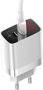 Ładowarka Baseus Mirror Lake 1x USB-A 1x USB-C 3 A (CCJMHC-A02) 3