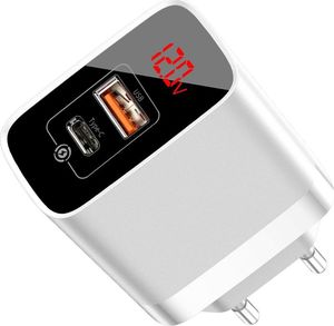 Ładowarka Baseus Mirror Lake 1x USB-A 1x USB-C 3 A (CCJMHC-A02) 5
