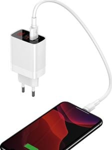 Ładowarka Baseus Mirror Lake 1x USB-A 1x USB-C 3 A (CCJMHC-A02) 6