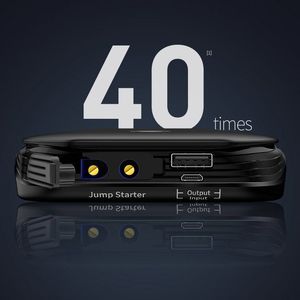 Baseus Rozrusznik samochodowy Jump Starter 8000 mAh 12 V 800 A czarny (CRJS01-01) 15