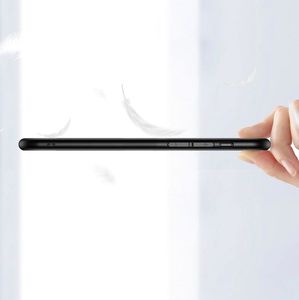 Hurtel Gradient Glass etui pokrowiec nakładka ze szkła hartowanego Xiaomi Redmi Note 8 Pro czarno-niebieski uniwersalny 2