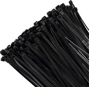 Organizer Mozos Opaska zaciskowa Czarny 100 sztuk  (MCABLE-M) 2