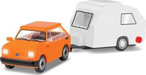 Cobi Cars Fiat 126P + caravan 185 elementów (24591) 3