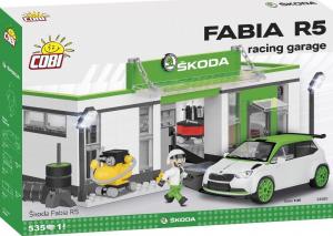 Cobi Cars Skoda Fabia R5 Racing Garage 535 elementów (24580) 1