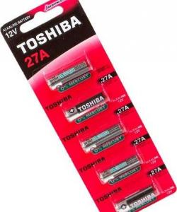 Toshiba Bateria A27 5 szt. 1