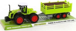 Adar Traktor z przyczepą i napędem pod kloszem (502796) 1
