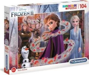 Clementoni Clementoni Puzzle 104el z brokatem Frozen 2 20162 1