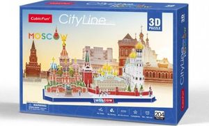 Dante Puzzle 3D City Line Moscow 204el 20266 1