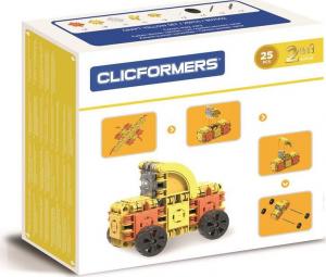Clics Klocki Clicformers craft set yellow 25 elementów 1