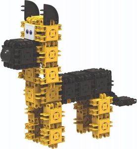 Clics Klocki CLICFORMERS Black and yellow friends 74el (806003) 4