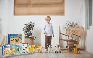 Clics Klocki CLICFORMERS Black and yellow friends 74el (806003) 6