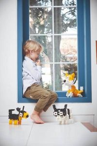 Clics Klocki CLICFORMERS Black and yellow friends 74el (806003) 7