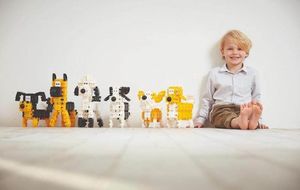 Clics Klocki CLICFORMERS Black and yellow friends 74el (806003) 8