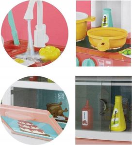 Norimpex Kuchnia różowa na baterie, z wodą NO-1002258 4