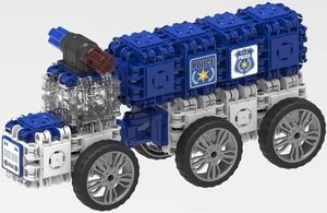 Clics Klocki CLICFORMERS 70el Policja (802002) 8