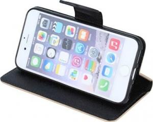 TelForceOne Pokrowiec Smart Fancy do Samsung A10 złoto-czarny 4