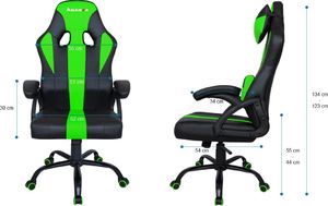 Fotel Huzaro Force 3.0 zielony 9