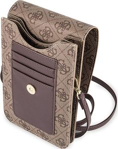 Guess Guess 4G Uptown Wallet Phone Bag torba na smartfona (brązowy) 4