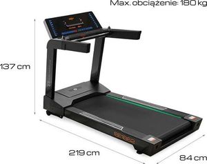 Bieżnia HMS Premium BE1862 elektryczna 10