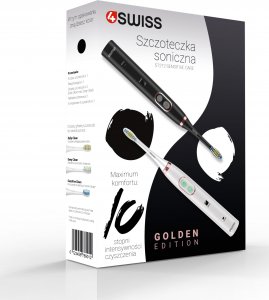 Szczoteczka 4Swiss Sensitive Care ST212 Golden Edition Czarna 3