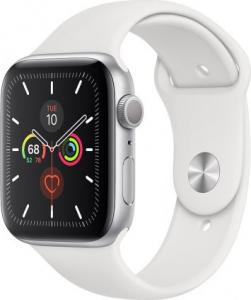 Smartwatch Apple Watch 5 GPS 44mm Silver Alu Biały  (MWVD2WB/A) 1