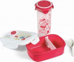 Promis Pojemnik na żywność PROMIS TM120 R Śniadaniówka Lunch Box + Kubek 1