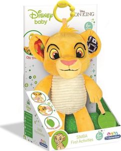 Clementoni PLUSZAK KRÓL LEW Z GRZECHOTKĄ I PISZCZKIEM 28 CM CLEMENTONI 28511 1