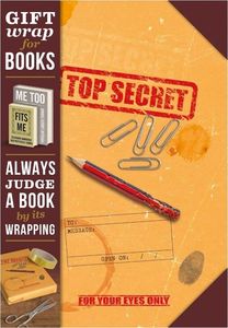IF Gift wrap Papier do książki Top secret 1