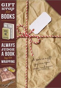 IF Gift wrap Papier do książki Brown paper parcel 1