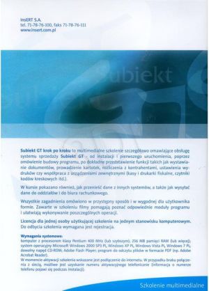 Program Insert Subiekt GT krok po kroku 2