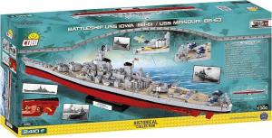 Cobi Klocki Historical Collection Pancernik USS Iowa (BB-61) / Missouri 3
