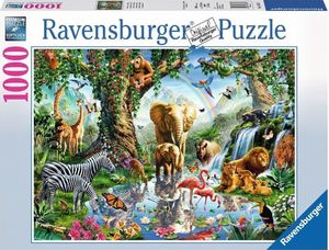 Ravensburger Puzzle 1000 elementów Przygoda w dżungli 1