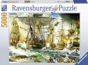 Ravensburger Puzzle 5000 elementów Bitwa na morzu 1