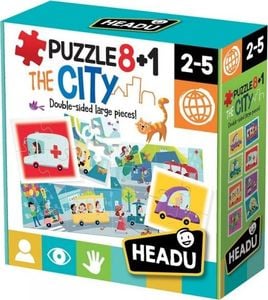 Russell Headu Puzzle 8 plus 1 miasto 1