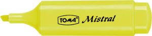 Toma Zakreślacz Mistral Pastel żółty (10szt) TOMA 1