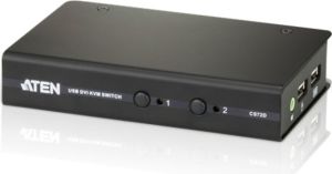 Przełącznik Aten 2-Port USB DVI/Audio Slim KVM Switch 1