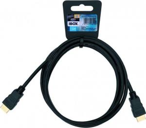 Kabel iBOX HDMI - HDMI 1.5m czarny (ITVFHD0115) 1