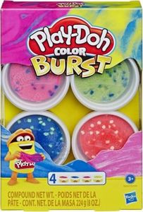 Hasbro Masa plastyczna PlayDoh Color Burst Bright Pack   (E6966/E8060) 1