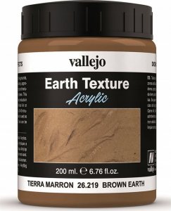 Vallejo Masa Earth* Textures 200ml Brązowa ziemia 3