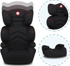 Fotelik samochodowy Lionelo Lars 15-36kg czarny 3