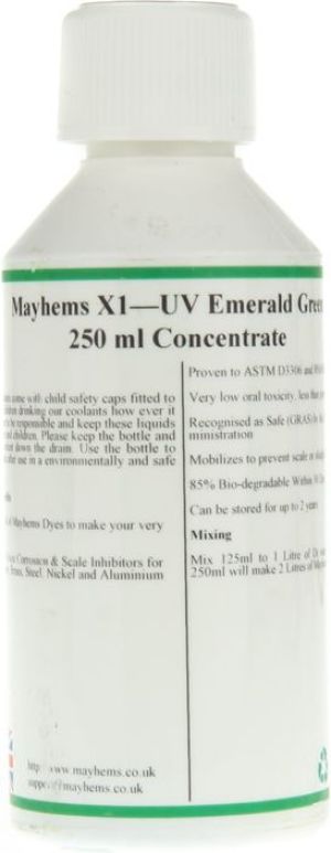 Mayhems X1 Koncentrat - UV Green - 250ml (609224351594) 1