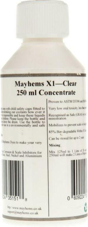 Mayhems X1 Koncentrat - Clear - 250ml (609224351518) 1